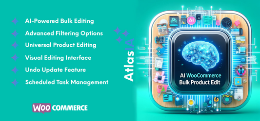 AtlasIA AI WooCommerce Bulk Product SEO Edit Plugin