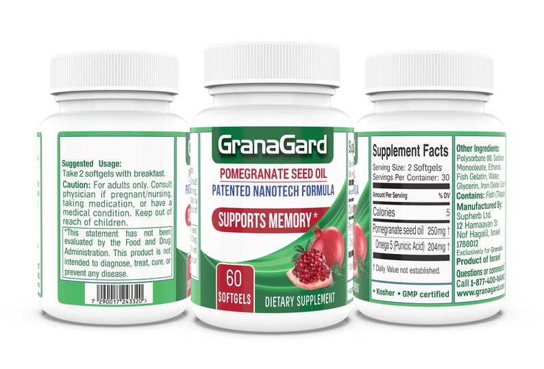 GranaGard Omega 5: Nano-Gehirn-Booster für Konzentration und Gedächtnis