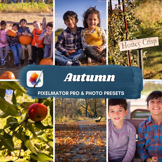 Autumn Atmosphere: Presets for Photomator and Pixelmator Pro_BrainAcademy.store