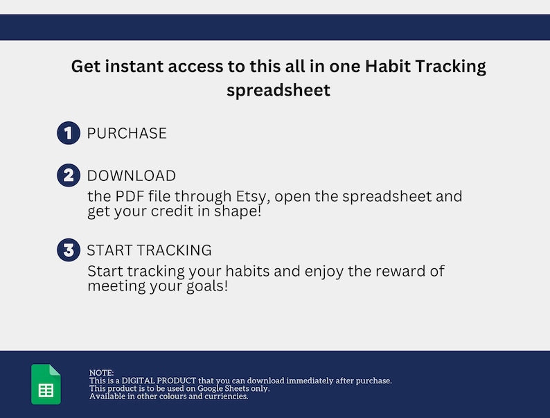 Comprehensive Habit Tracking & Goal Planning Spreadsheet for 2024_BrainAcademy.store