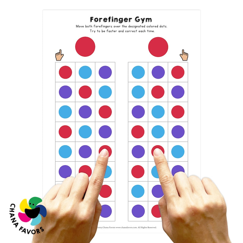 Forefinger Gym : jeux d'entraînement du cerveau et des doigts