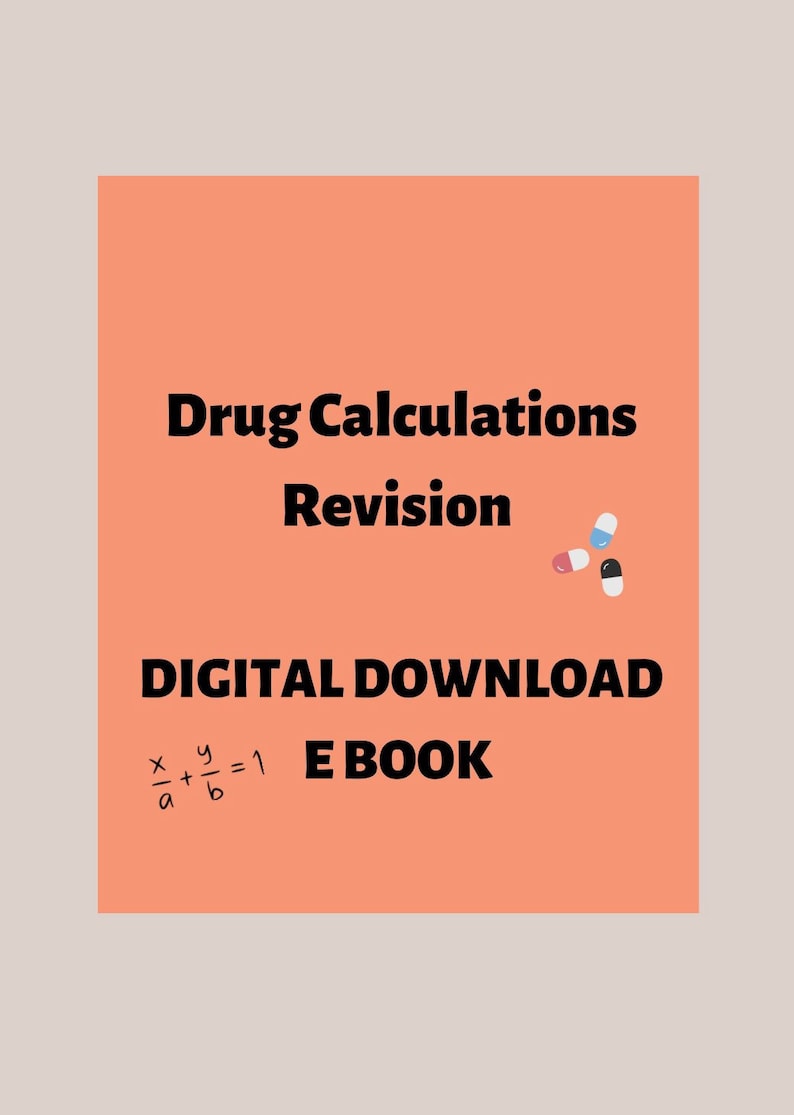 Digital Drug Calc Mastery for Nurses: OSCE, Safe Medication Management, and Maths_BrainAcademy.store