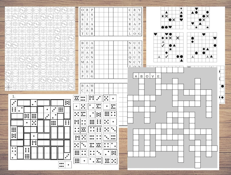 100+ Brain-Twisting Puzzles for Adults & Teens