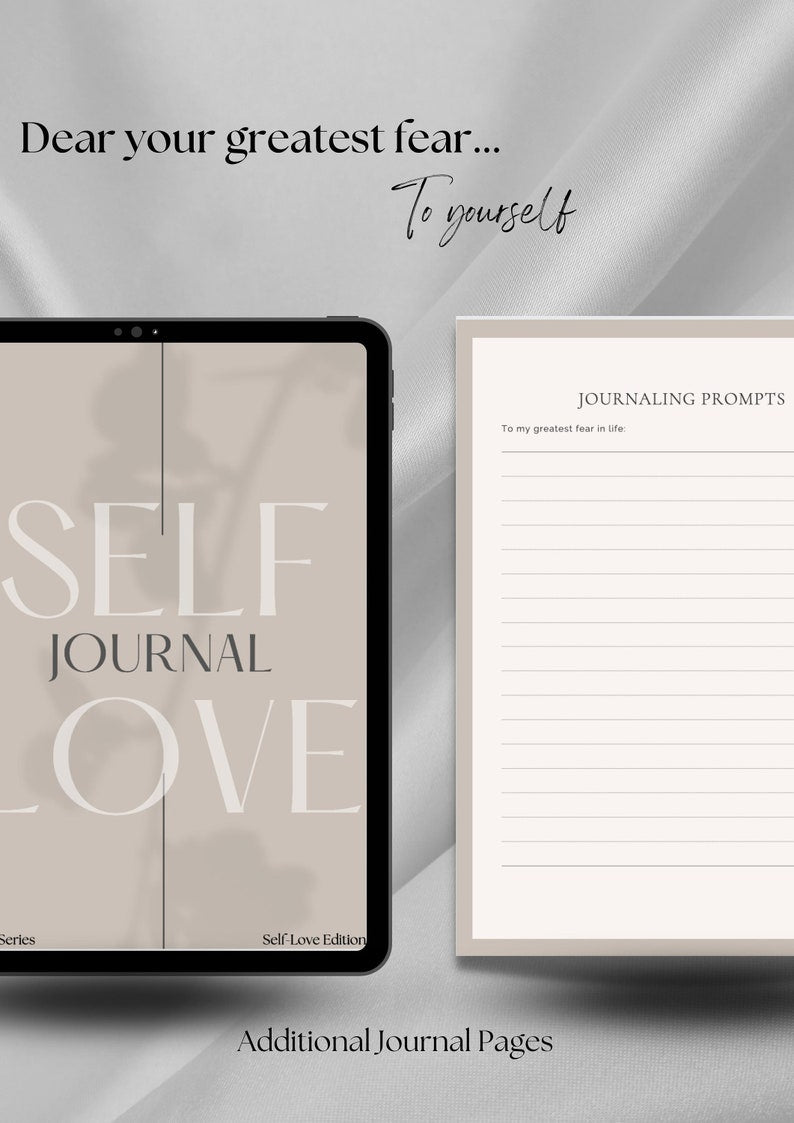 Self-Love Digital Therapy Journal for iPad: Heal and Empower_BrainAcademy.store