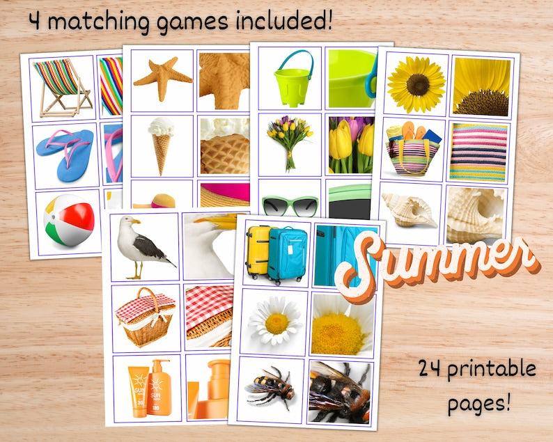 Ultimate Activity Bundle for Seniors: Match, Sort, Engage_BrainAcademy.store