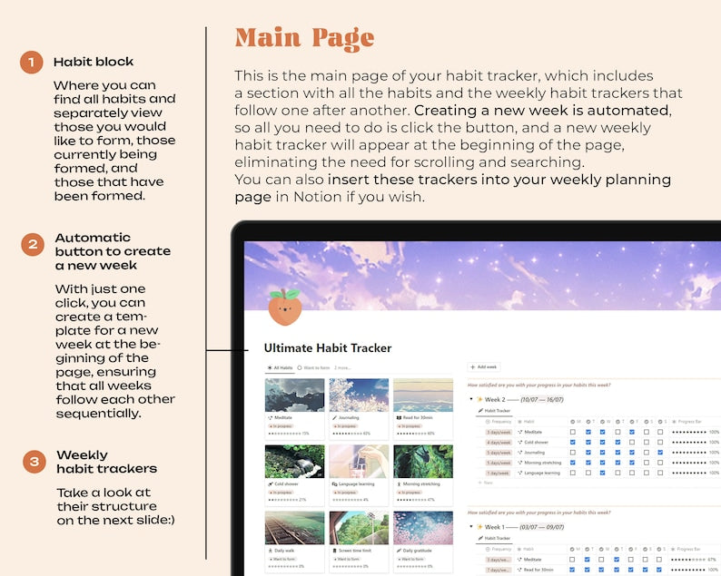 Notion Habit Mastery: Planner, Tracker, Dashboard_BrainAcademy.store