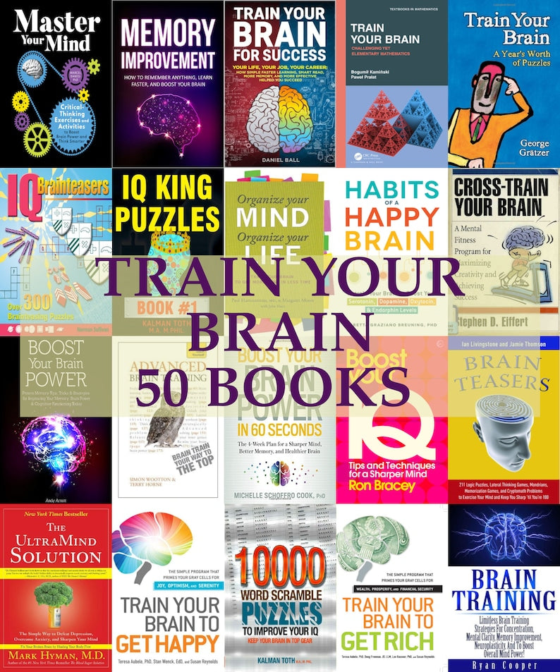 50 Digital Brain Boosters: Enhance Memory, IQ, and Mental Fitness