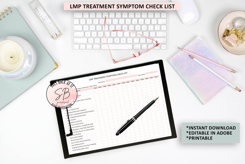 Lyme Magnetic Therapy Symptom Tracker_BrainAcademy.store