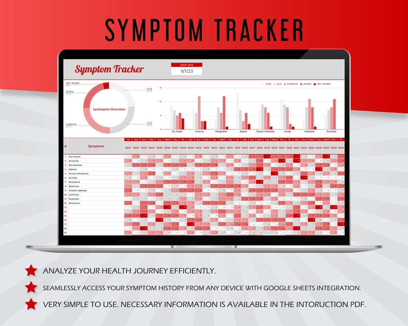 Symptom Tracker: Track, Monitor, and Manage Health_BrainAcademy.store