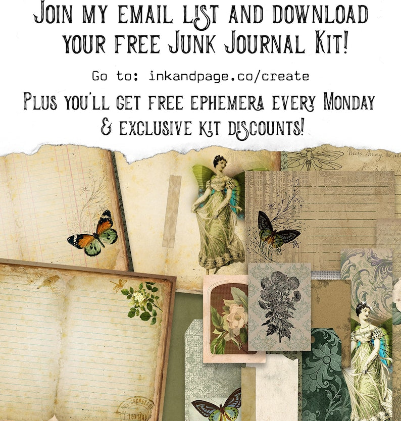 Celestial Junk Journal Ephemera