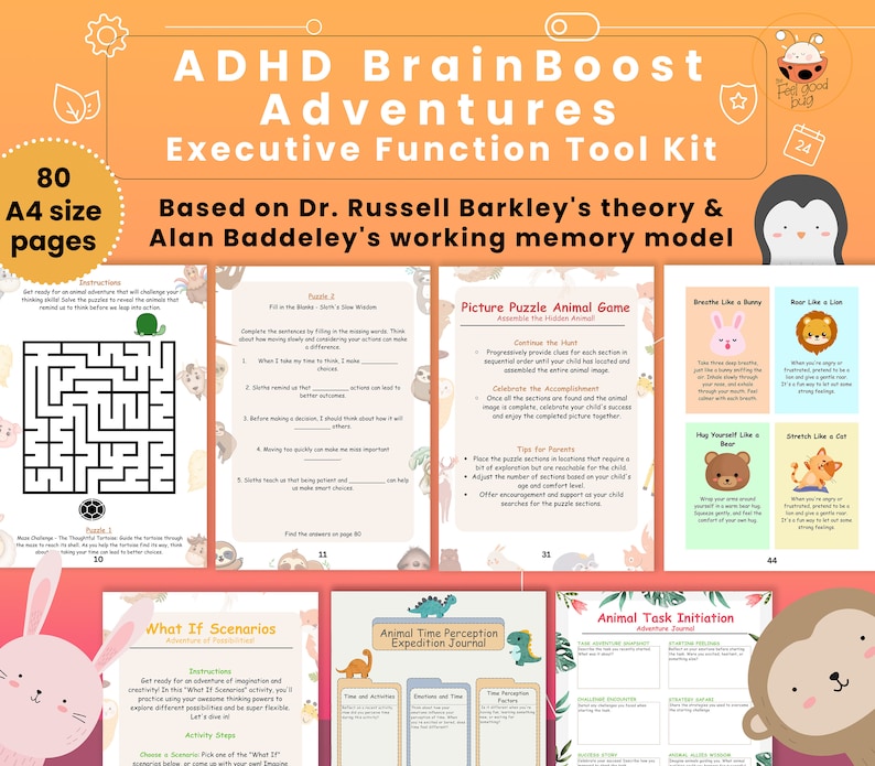 Empower Kids with ADHD: Ultimate Toolkit for Executive Function Skills_BrainAcademy.store