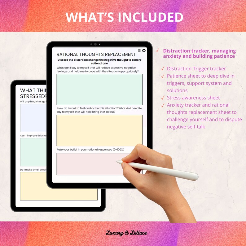 Digital Therapy Journal for Anxiety & Self-Care_BrainAcademy.store