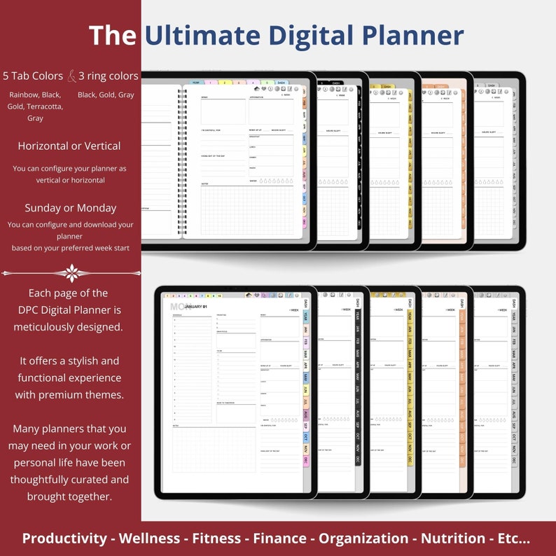 The Ultimate Digital Planner for Your Dynamic Life