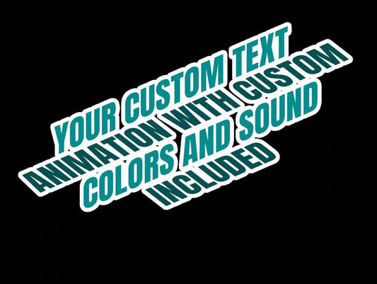 Customizable Stairway Text & Colors MOV Overlay_BrainAcademy.store