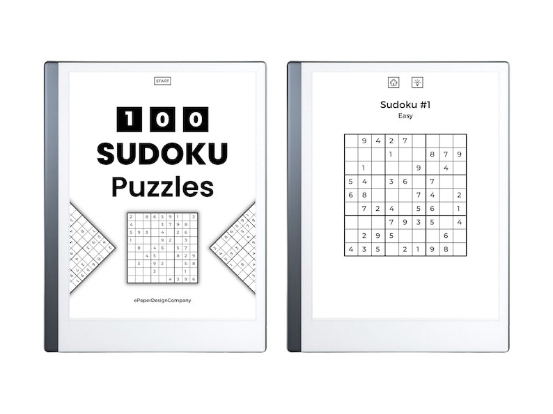 reMarkable 2 Games &amp; Puzzle Digital Bundle: 500 Puzzles in einem