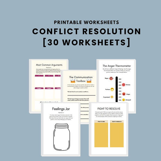 Konfliktlösung bei Paaren: Tools und Arbeitsblätter für Therapeuten