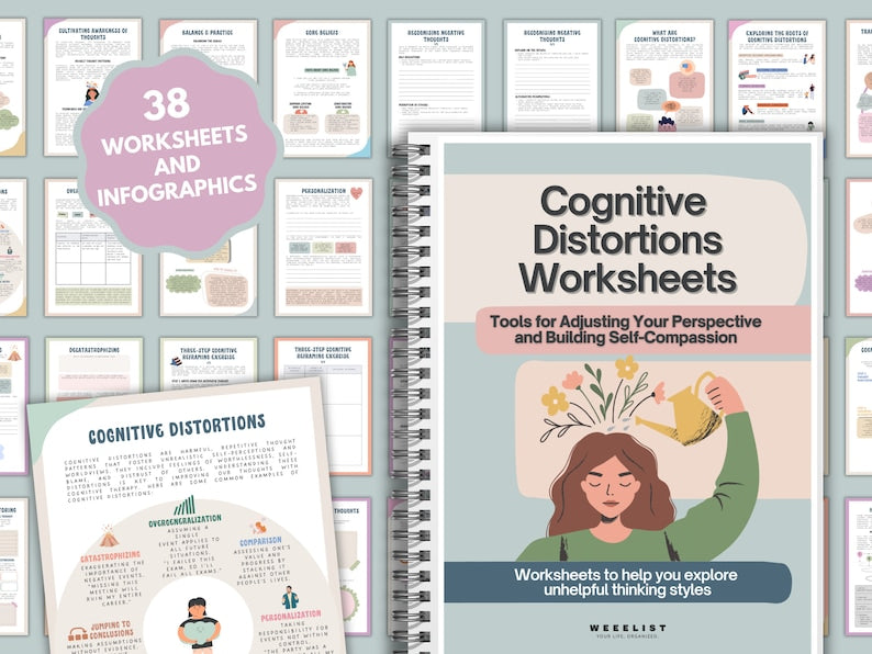 Cognitive Coping Tools: Workbook for Overcoming Thinking Errors_BrainAcademy.store