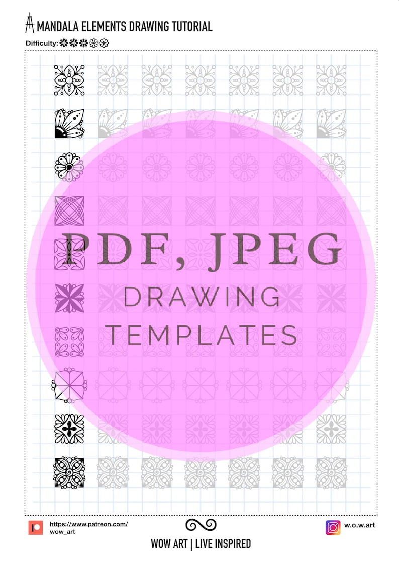 2x2 Cell Patterns Printable Training Sheets_BrainAcademy.store