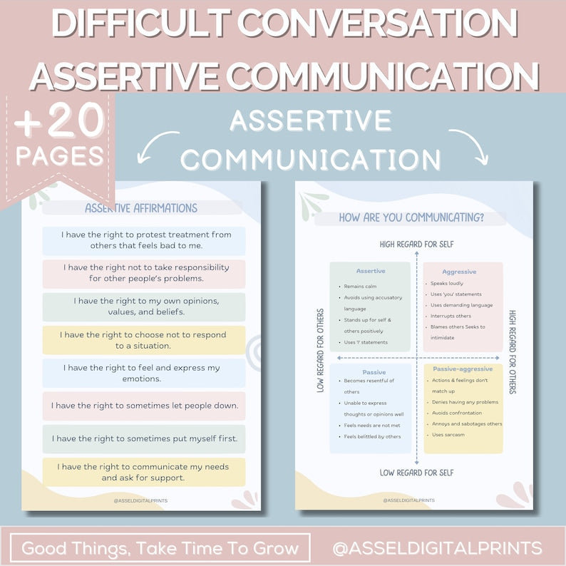 Difficult Conversations Mastered: Assertive Skills for Therapists_BrainAcademy.store