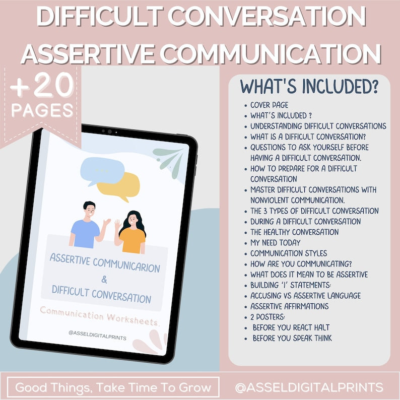 Difficult Conversations Mastered: Assertive Skills for Therapists_BrainAcademy.store