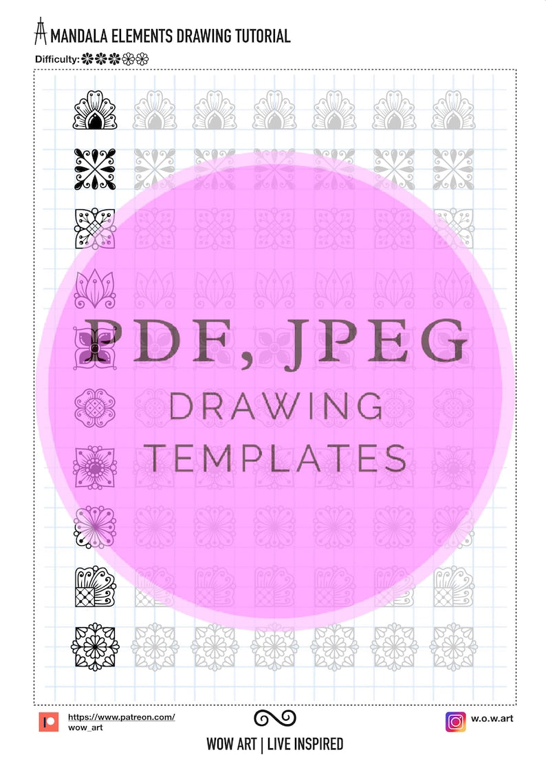 2x2 Cell Patterns Printable Training Sheets_BrainAcademy.store