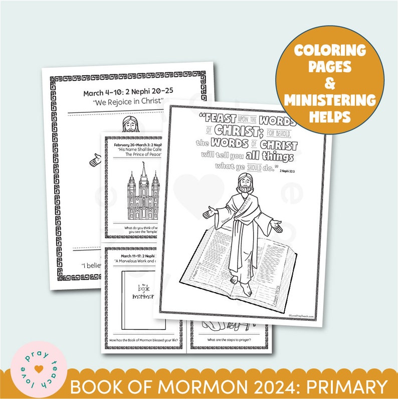 Engaging Activities for 2 Nephi 20-25: Enriching Primary Learning_BrainAcademy.store