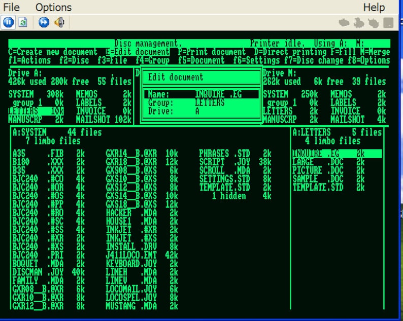 Amstrad Digital Disc Locoscript Boot_BrainAcademy.store